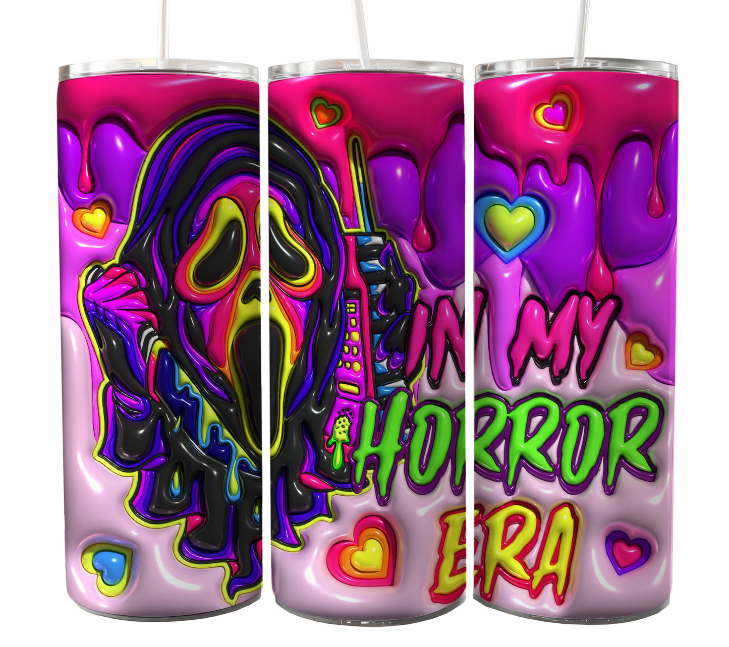 60+ Bundle 20oz Tumbler Wrap Halloween CT06