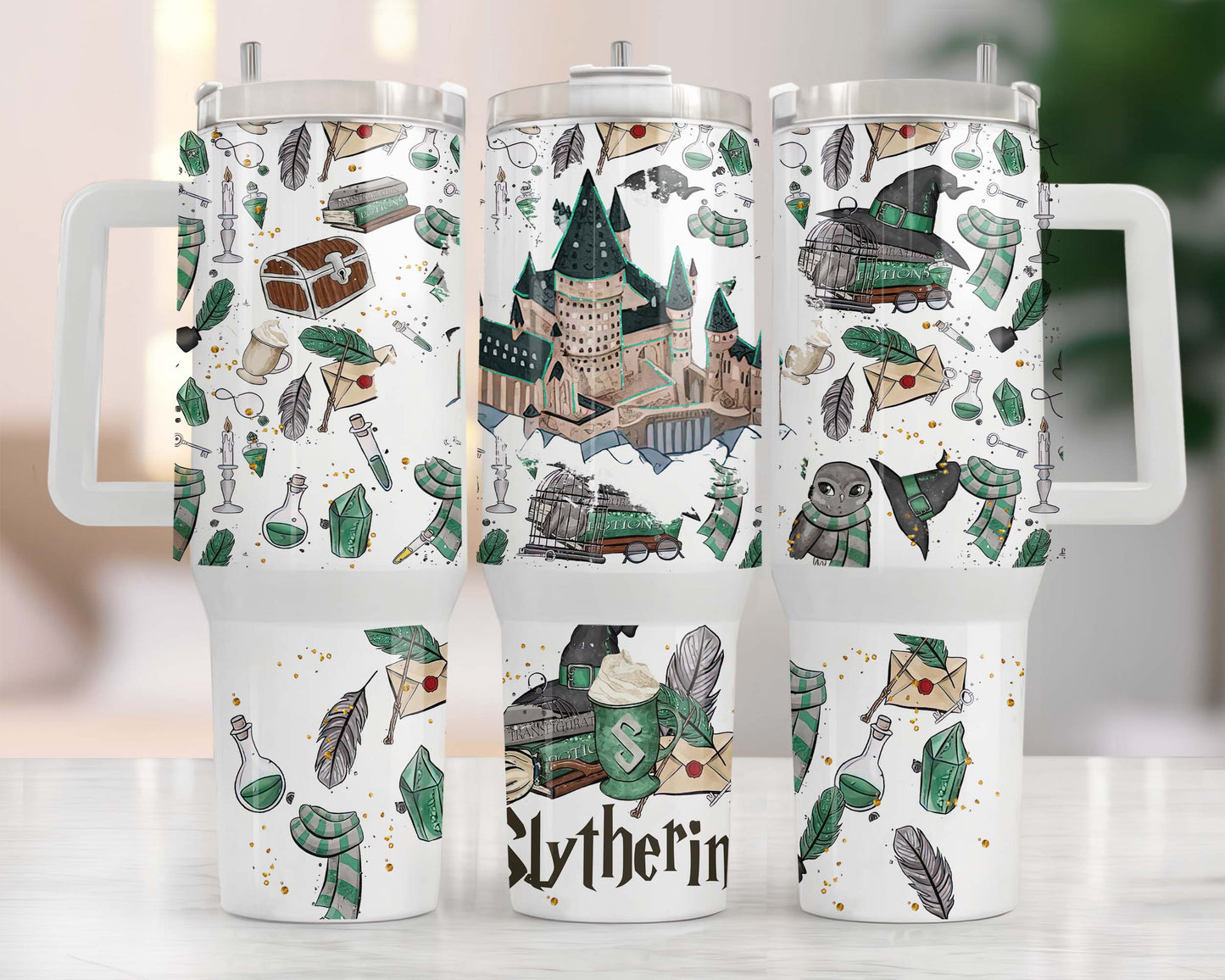 Magic 40 oz Tumbler Wrap PNG, HP Quencher Tumbler Sublimation, Wizard Houses Tumbler Png, Potterhead Tumbler Png, Hogwarts Wrap, Harry Magic 4 - VartDigitals