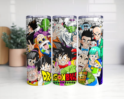 Cartoon Tumbler Wrap, 20oz Skinny Tumbler, Comic Tumbler Wrap, Full Tumbler Wrap, Comics Cartoons characters ,Comics tumbler design,Png File - VartDigitals