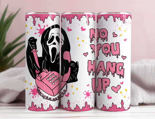 Horror Charaktere 20 Oz Skinny Tumbler Straight PNG Sublimation Sofort Download, Halloween Tumbler Wrap Png, Gruselfilm PNG 4