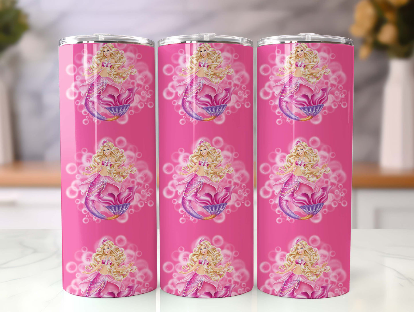 Barbie Tumbler Wrap, 20oz Straight Skinny Wrap, Sublimation Design, Cartoon Tumbler Design, Digital Download - PNG 59 - VartDigitals