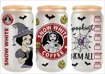 Bundle Halloween 16oz Glass Can Wrap CT14