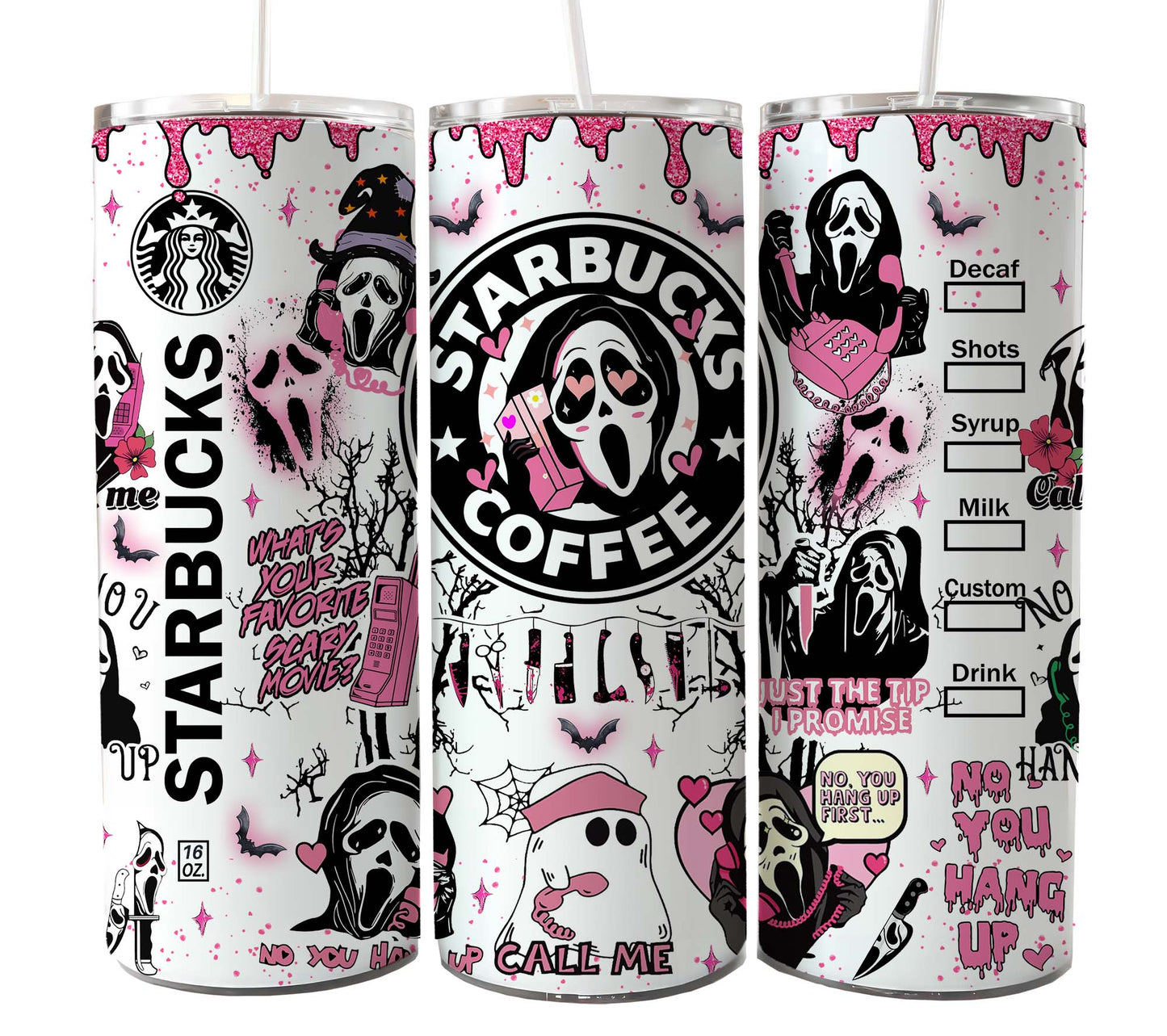 60+ Bundle 20oz Tumbler Wrap Halloween CT06