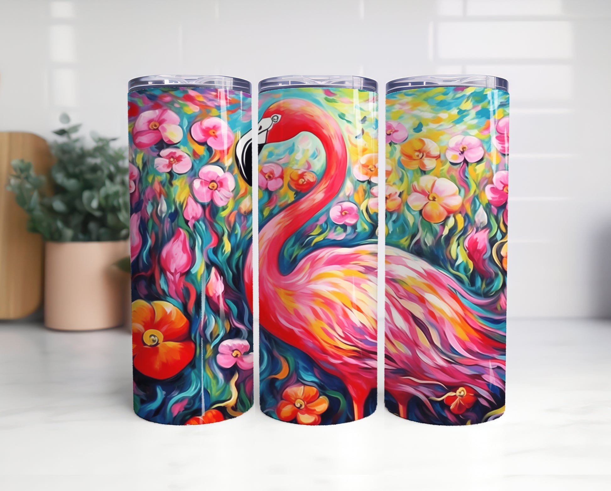 24 PNG TUMBLER Colorful Animals and Plants design 20oz Tumbler 2, PNG download - VartDigitals