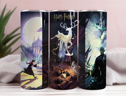 Harry Potter 20 oz Skinny Tumbler Wrap Designs Sublimation Design Digital Download PNG Instant DIGITAL nur