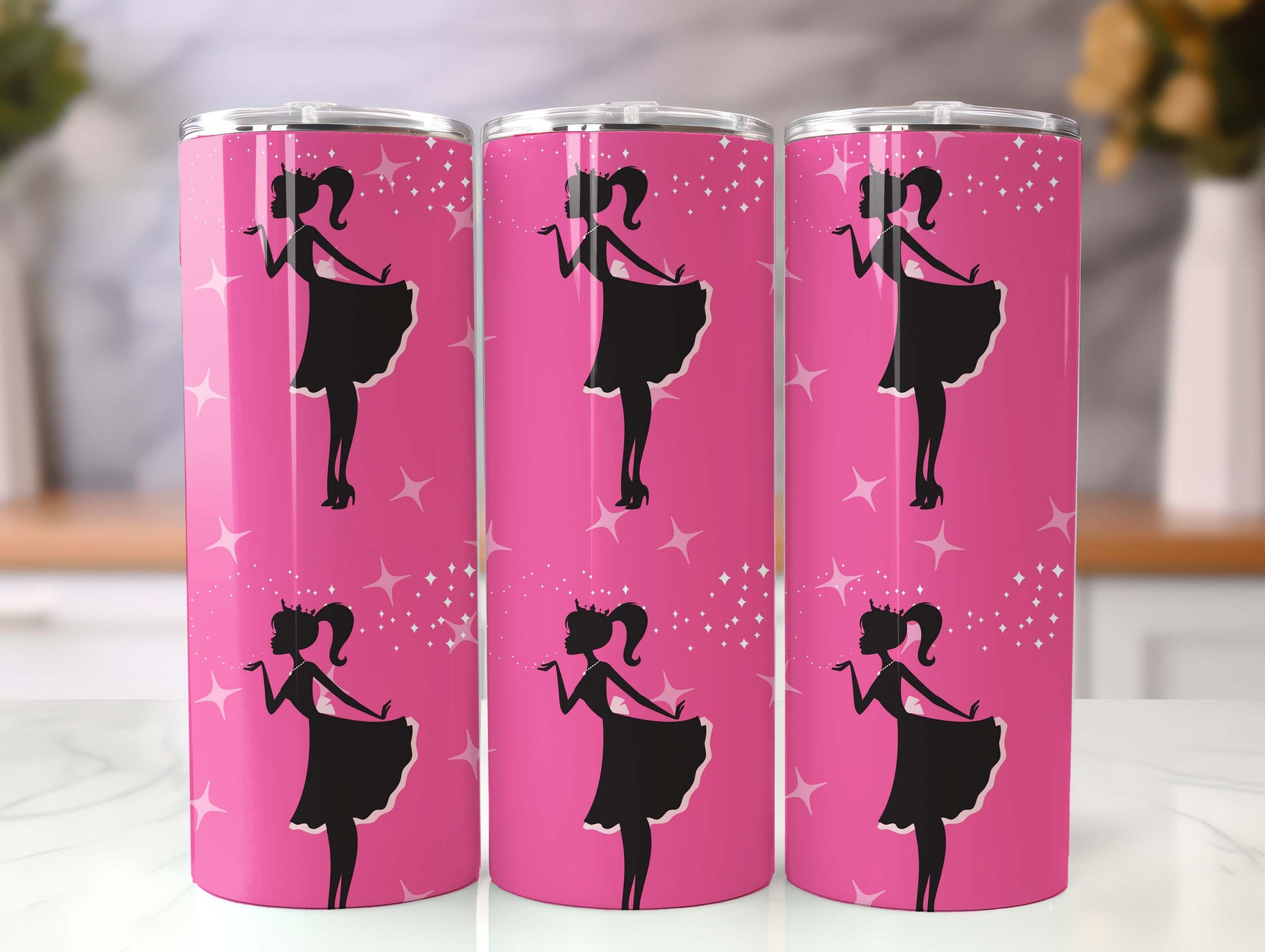 Barbie Tumbler Wrap, 20oz Straight Skinny Wrap, Sublimation Design, Cartoon Tumbler Design, Digital Download - PNG 68 - VartDigitals