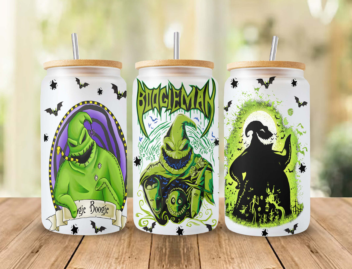 16oz Can Glass Wrap, Halloween Png, Sublimation Design Png 6