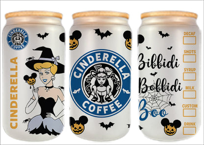 Bundle Halloween 16oz Glass Can Wrap CT14