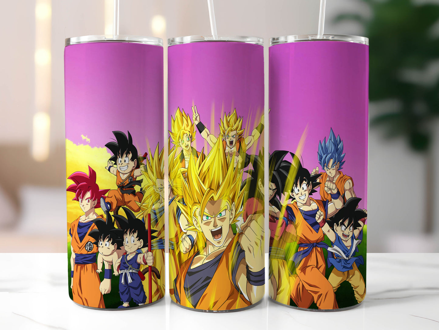 Anime Manga 20oz Skinny Tumbler Sublimation Designs, Cartoon Movie for Straight and Tapered Tumbler PNG, Cartoon Characters Tumbler Wrap PNG 7 - VartDigitals