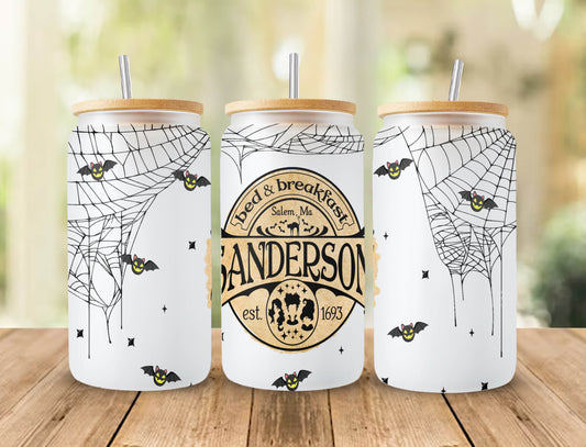 Sanderson Sisters 16oz Libbey Glas Dose Tumbler Sublimation Design, Apotheker Png, Witchy Vibes, Dose Tumbler Design PNG Digital Download 8