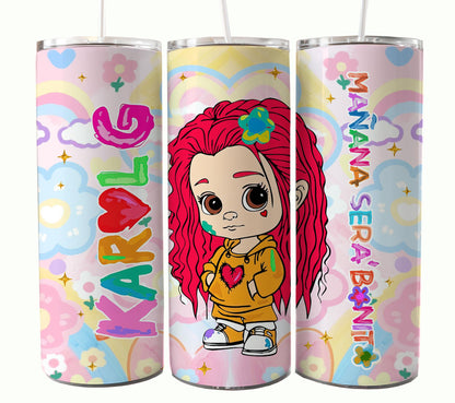 Karol Album Tumbler, Karol Tumbler Wrap, Manana Sera Bonito PNG, Karol G Neues Albumcover, Manana Sera Bonito, Pero Tu, Karmika, Png