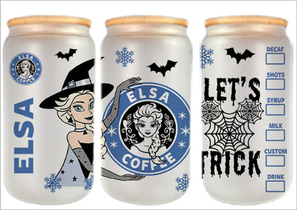 Bundle Halloween 16oz Glass Can Wrap CT14