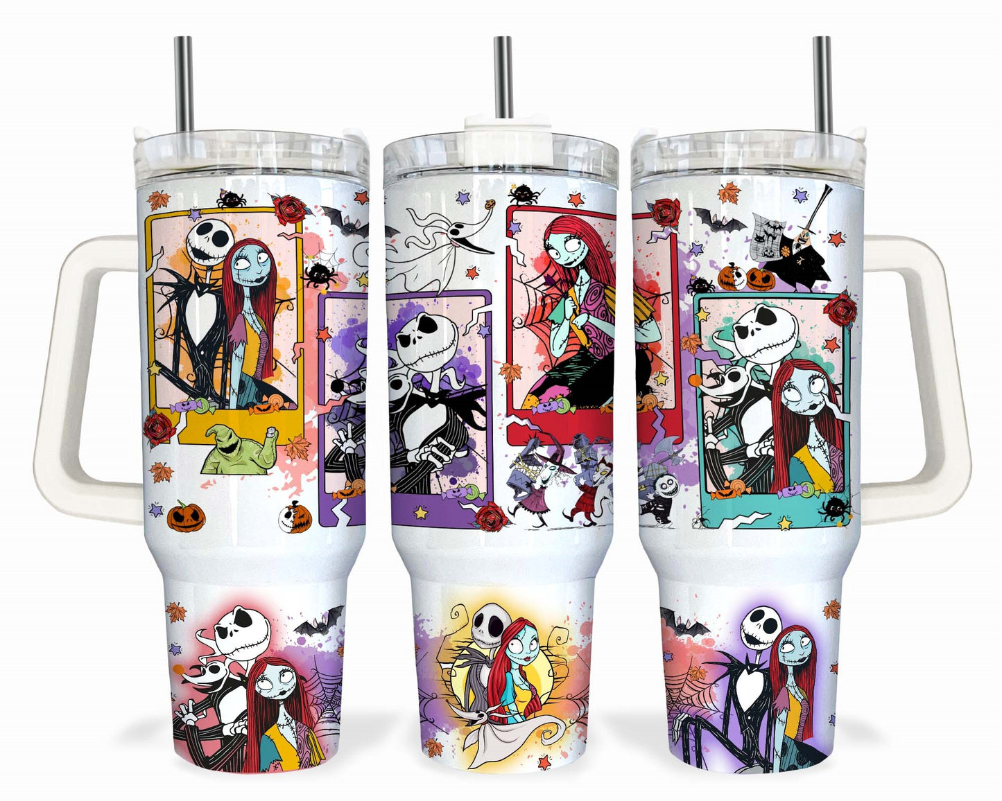 Jack Skellington Png, 40oz Tumbler Wrap, Halloween Tumbler Wrap, 40oz Henkelbecher, 40oz Halloween Tumbler, Nightmare Before Christmas Wrap