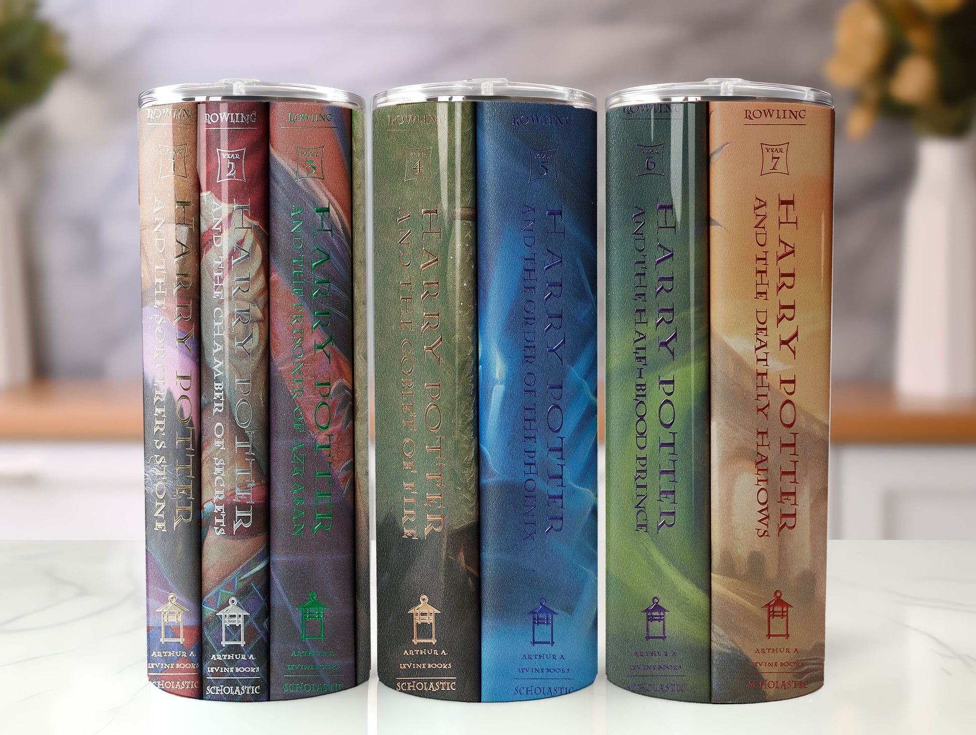 Potter Books Tumbler PNG Sublimation Design, 20oz Skinny Tumbler PNG - VartDigitals