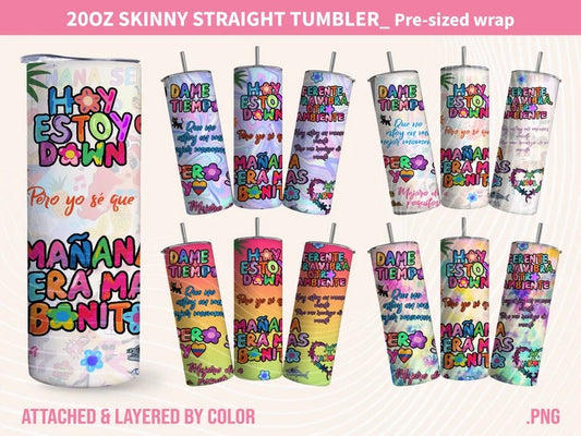 Bundle KG 20oz  tumble  wrap