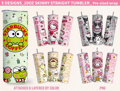 Bundle HK 20oz tumbler wrap