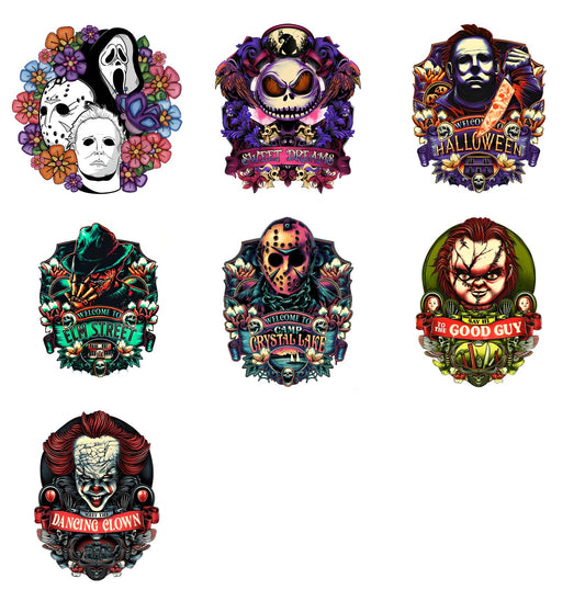 Halloween Hor Characters PNG Bundle 1