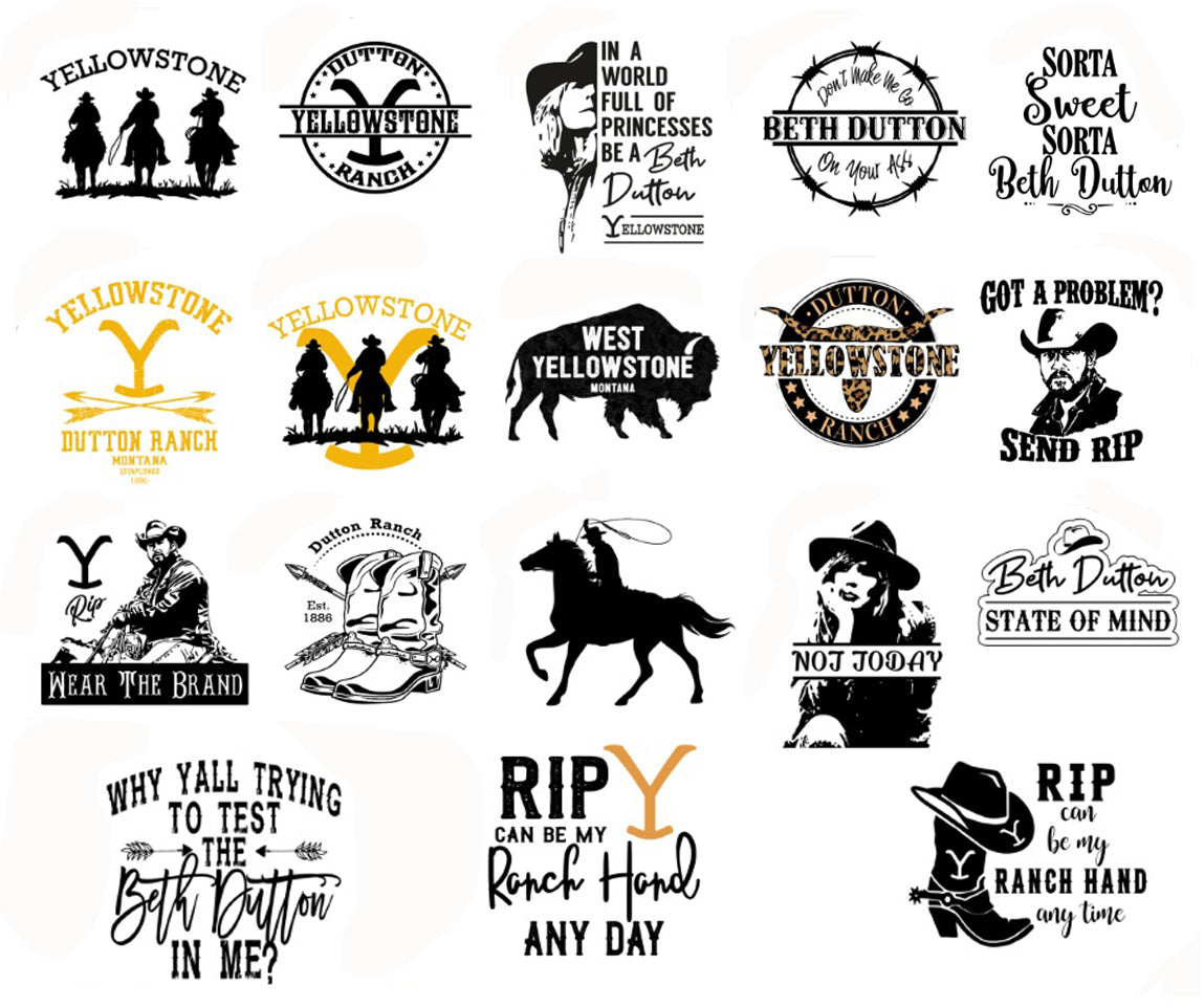 BUNDLE Yellowstone png, West Yellowstone png, Wyoming png, Vintage png, Im Freien png, Schablone png, Yellowstone Png, Clipart