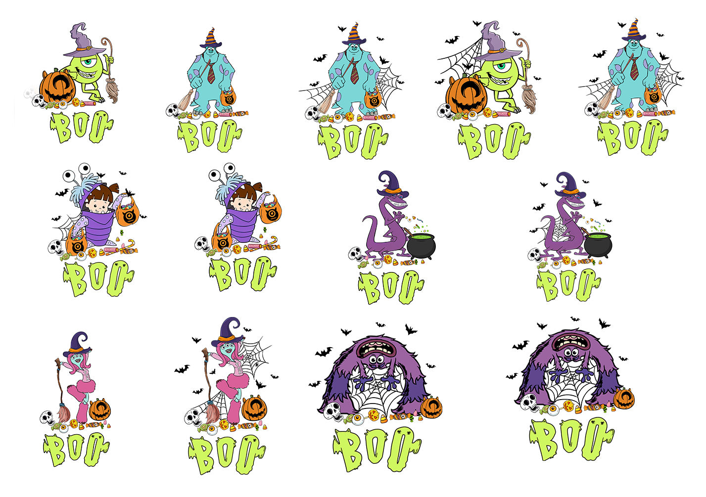 MT Boo Png, Halloween Bundle Png