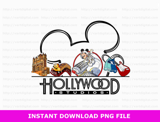 Hollywood Studios Png, Mouse and Friends Png, Family Vacation Png, Hollywood Tower Png, Toy Friends Png, Vacay Mode, Sublimation For Png 10 - VartDigitals