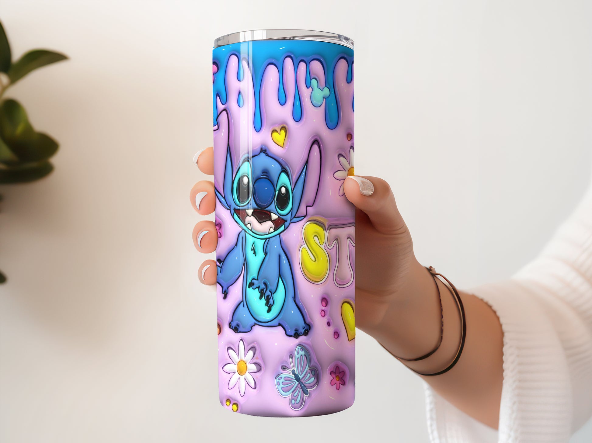 Inflated Cartoon Tumbler Design Png 3D Cartoon Tumbler Wraps 20oz Skinny Sublimation Digital Downloads 3D Puffy Cartoon Design Sublimation - VartDigitals