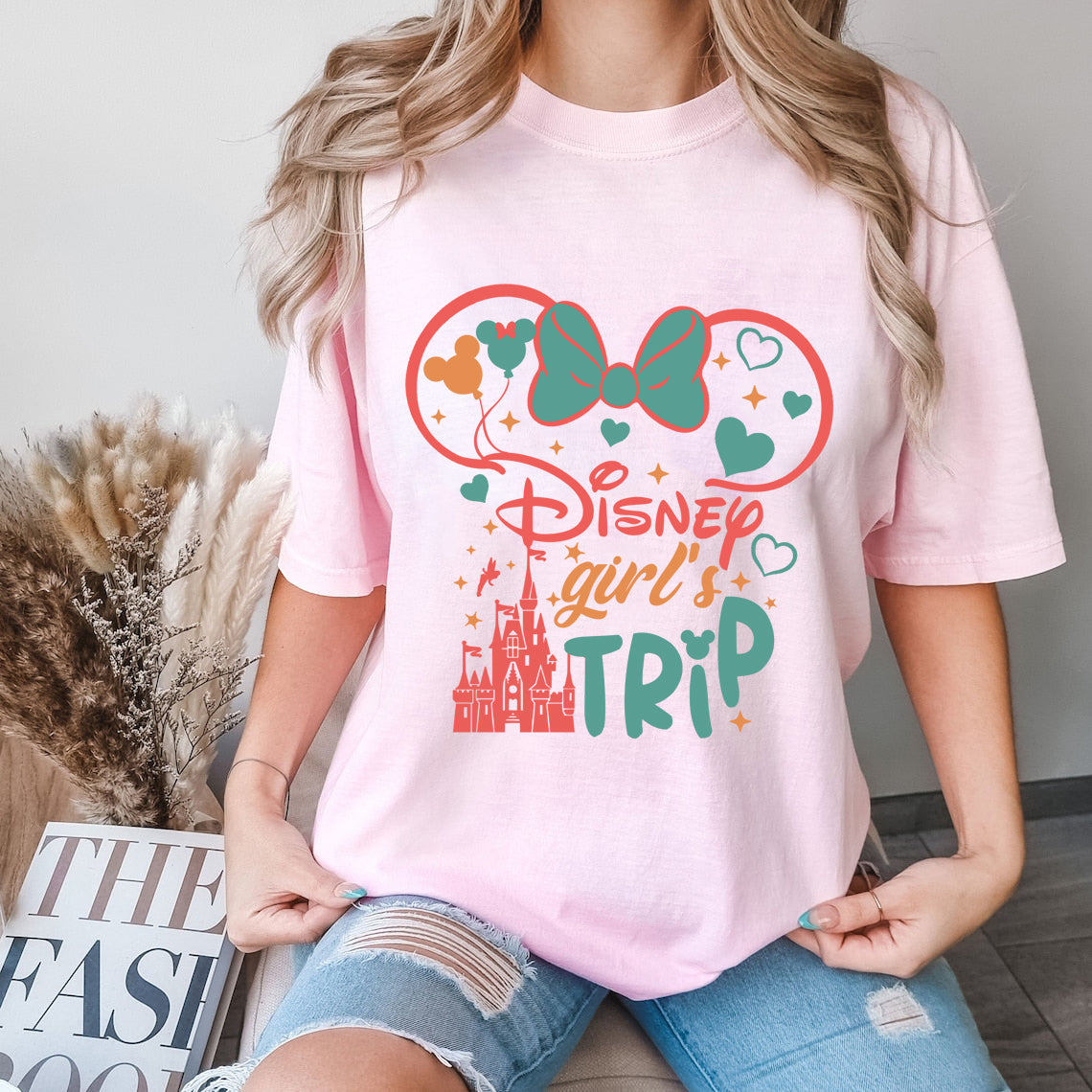 Disney Girl Trip PNG Design, Disney Trip, Disney family shirts, Disney kids and adults shirt - VartDigitals