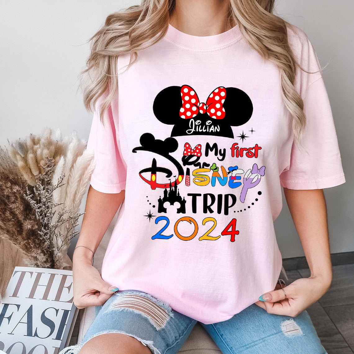 My first Trip to Disney PNG Design, Disney Trip, Disney family shirts, Disney kids and adults shirt - VartDigitals