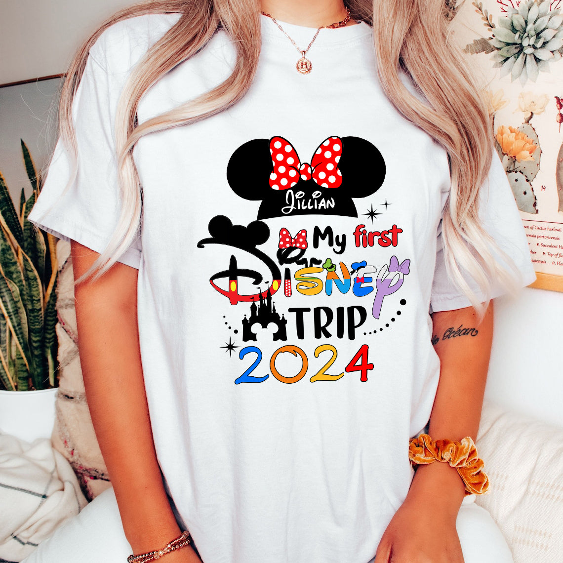 My first Trip to Disney PNG Design, Disney Trip, Disney family shirts, Disney kids and adults shirt - VartDigitals