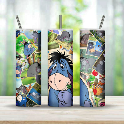 Winnie the Pooh Tumbler Wrap Bundle, Cartoon Tumbler Wrap, Winnie the Pooh Sublimation Designs, Pooh And Friends Tumbler Wrap PNG - VartDigitals