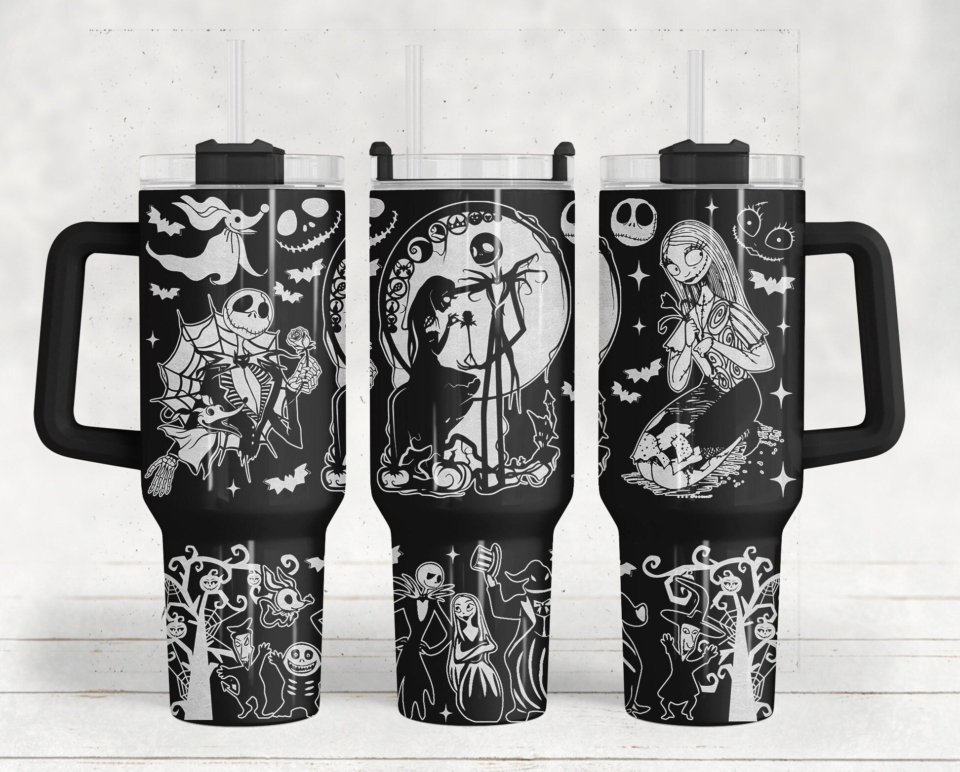 Horror Tumbler 40oz, Halloween 40oz Tumbler, Horror Characters Tumbler, Scary Movie Tumbler, Spooky Season, Spooky Vibes, Png Download - VartDigitals