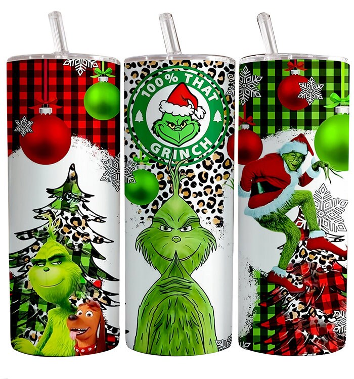 30+ Christmas Tumbler Sublimation Designs  20oz Skinny Tumbler Bundle Wrap, Cartoon Funny Christmas Design Tumbler PNG Bundle Digital - VartDigitals