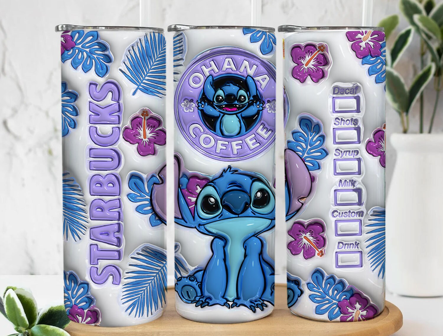 3D Inflated Cartoon Tumbler Wrap, Cartoon Coffee Design Tumbler, 3D Puffy Tumbler Wrap, Cartoon Movie,20oz Tumbler Wrap,Png Instant Download - VartDigitals