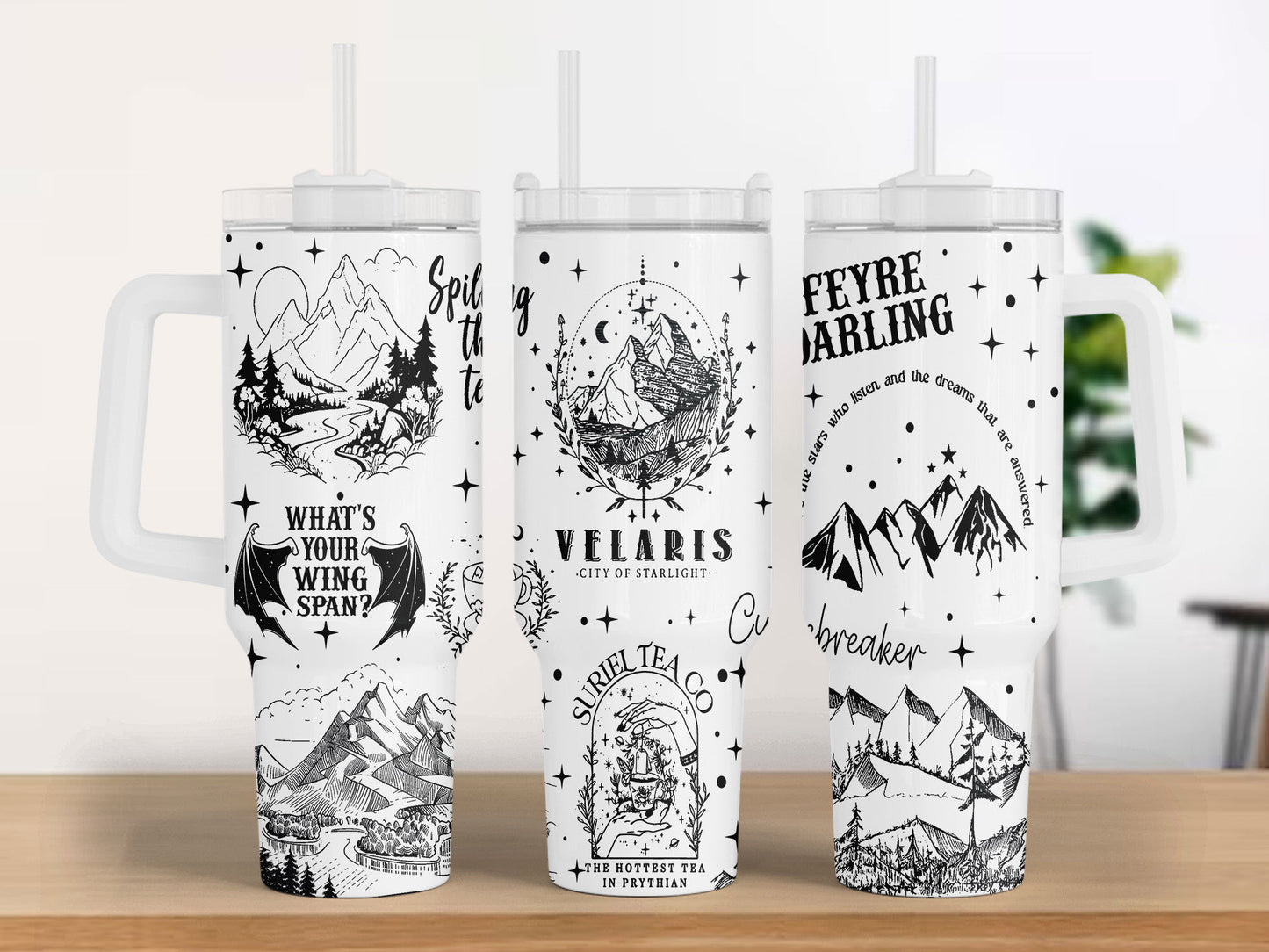 Bundle Cartoon-Figuren 40 oz Tumbler Wrap, Halloween Quencher Tumbler Sublimation, Cartoon Tumbler Png, Princess Wrap, Nightmare Scary