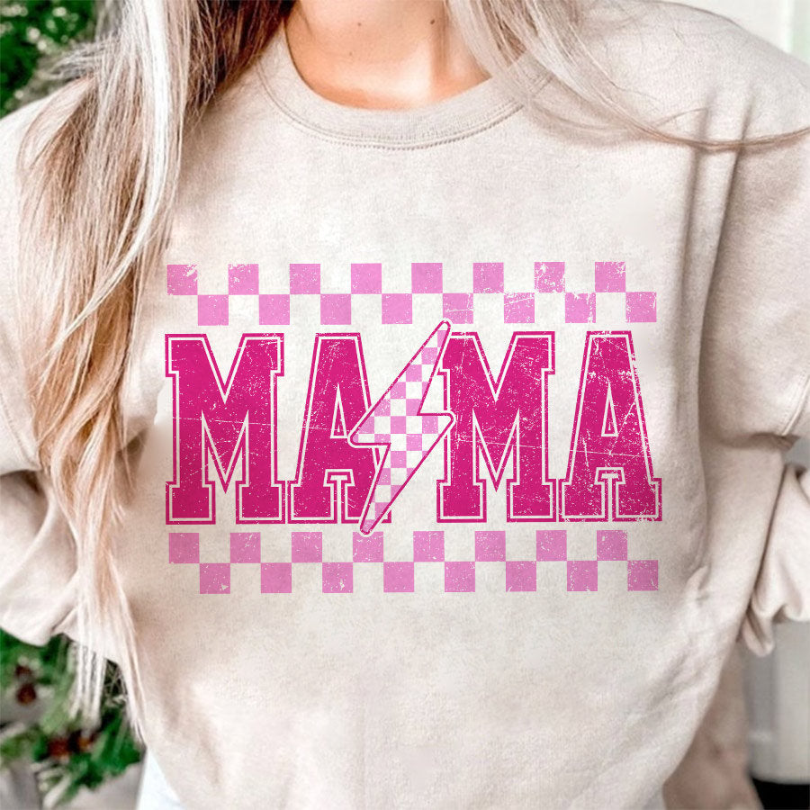 Mama Lightning Bolt SVG PNG, Mama Svg, Mama Png, Retro Mama Svg, Sublimation Designs, Mama Shirt Svg, Mom Life Png, Mama Sublimation, - VartDigitals