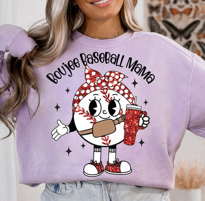 Baseball Mama Png, Boujee Baseball PNG, Sublimation Design, Digital Download Png, Sports PNG, Glitter Baseball PNG, Baseball Mom Png - VartDigitals