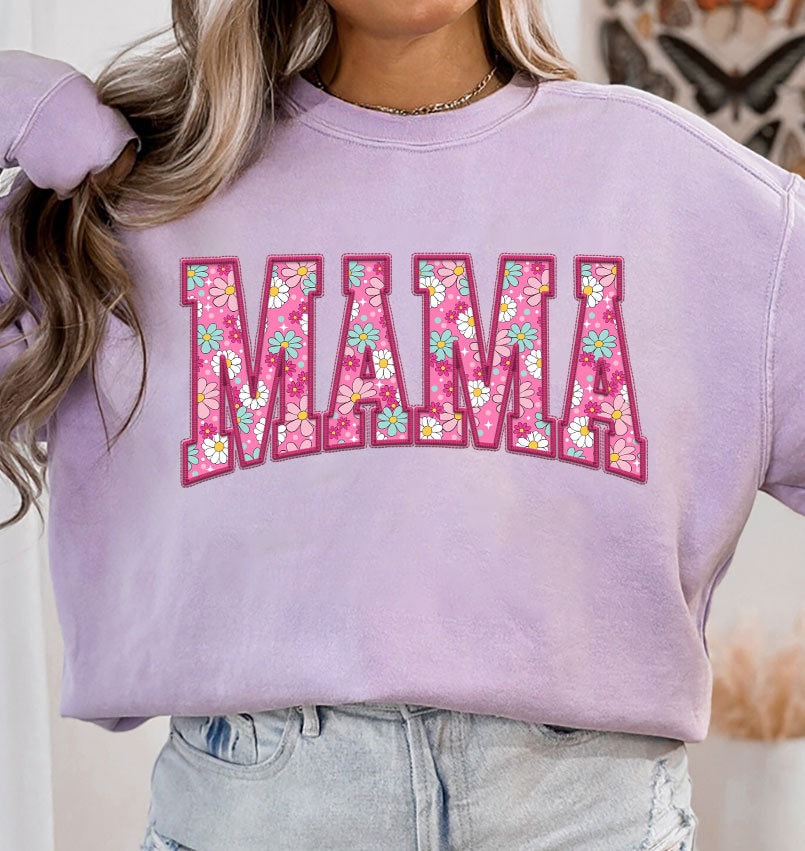 Mama Embroidery Floral png, Floral Mama Png, Mama Mini Embroidery png, Floral mama png, Pink Mama Mini png, Mama png, Mothers Day png - VartDigitals