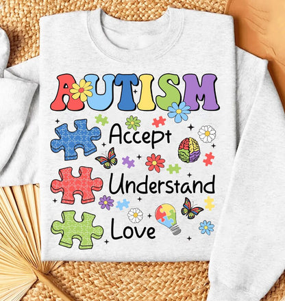 Retro Autism PNG, Autism Awareness PNG, Sublimation Design, Digital Download Png, Autism Mama PNG, Autism Advocate Png, Special Education - VartDigitals