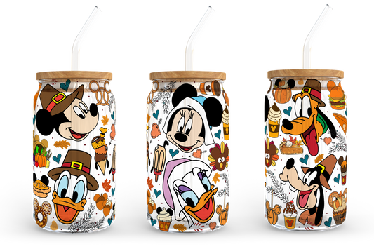 halloween 16oz libbey can Cartoon PNG