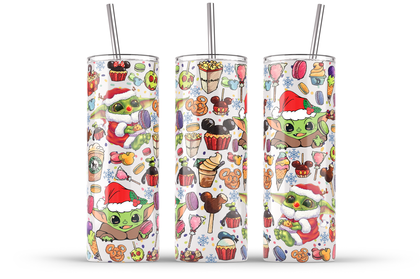 Cartoon Weihnachtsbecher, 20oz Weihnachtsbecher Wrap, 20oz Skinny Tumbler, Weihnachtssublimation, Weihnachts png, Weihnachtsurlaub Tumbler