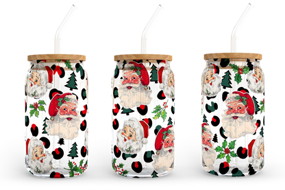 Es ist die schönste Zeit des Jahres, 16oz Libbey Glasdosen-Sublimationsdesign, Milchglasdosen-Sublimationsdesign, Weihnachts-PNG-Download