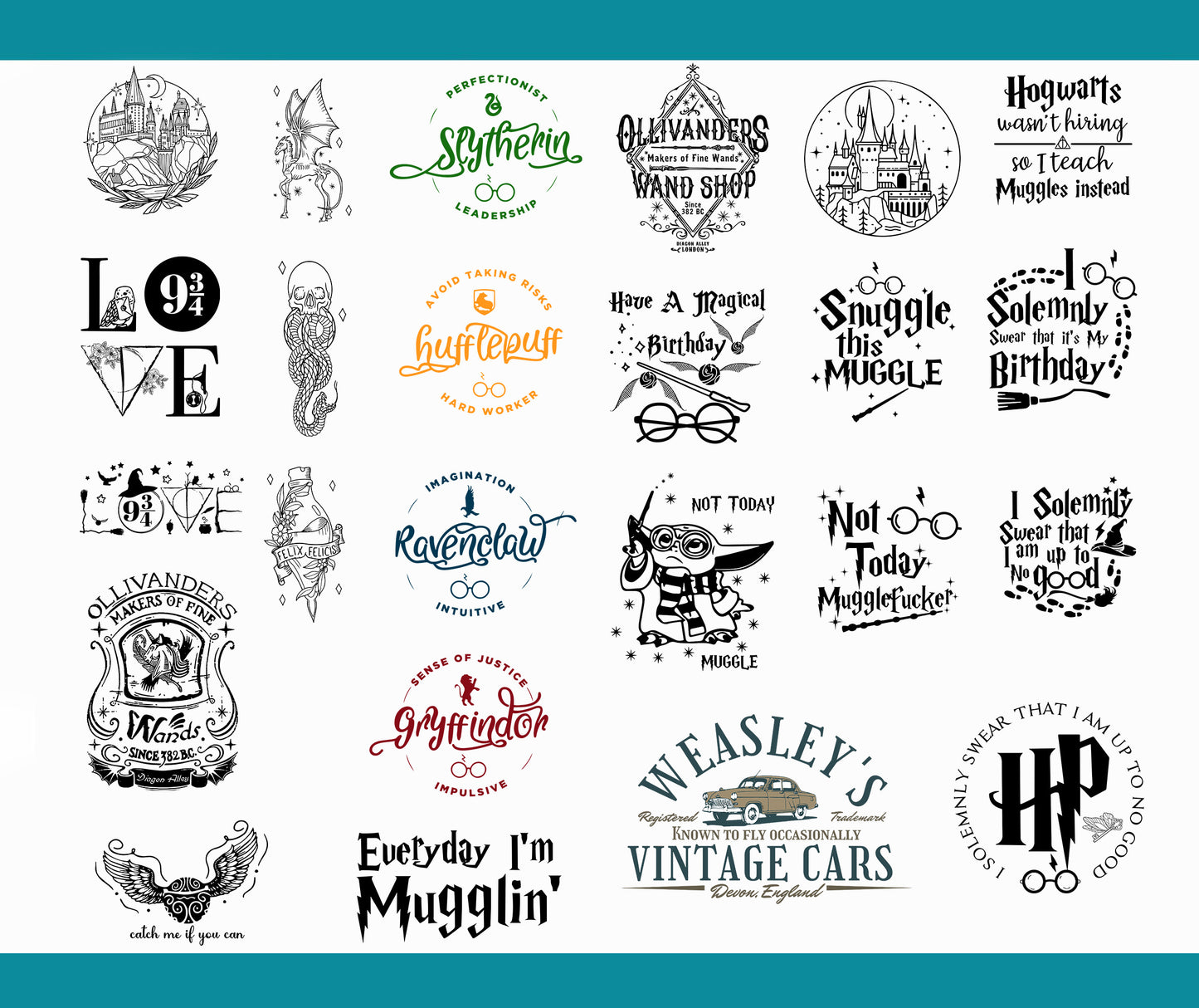 Zauberstab SVG, HP Svg, HP Hogwarts Alumni, Potterhead Svg, Zauberer Svg, Zauberstab Symbol Svg, Zaubererhäuser, Hp Svg, Magic Svg Bundle