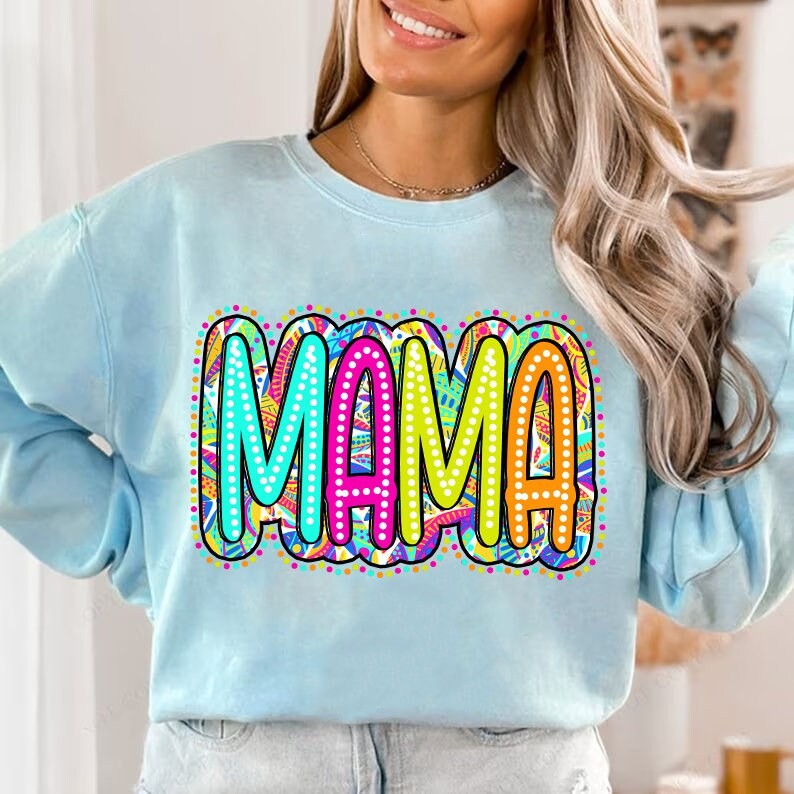 Mama Floral PNG, Mothers Day Bundle Png