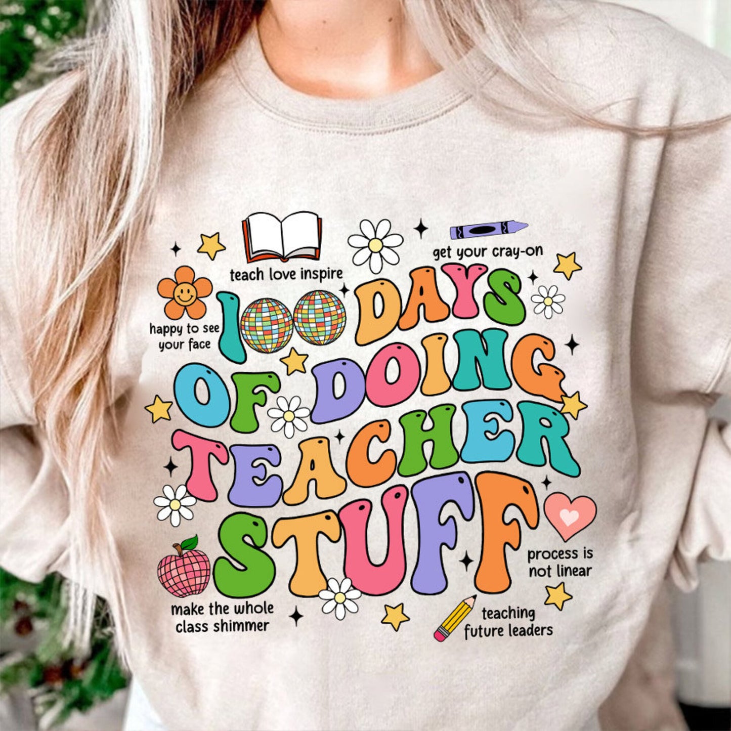 100 Days of School Png, 100 Days of Doing Teacher Things Png, Happy 100 Days Of School, 100 Days Celebration, Teacher Gift, Funny Teacher - VartDigitals