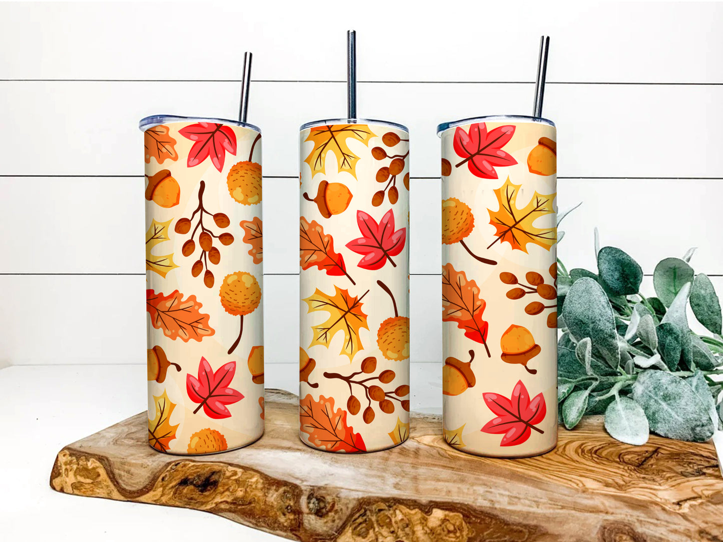 Herbst 20 oz Skinny Tumbler Bundle, Herbst Vibes Tumbler Wrap, Herbst Tumbler Sublimation Design, Hello Fall Tumbler Design - PNG