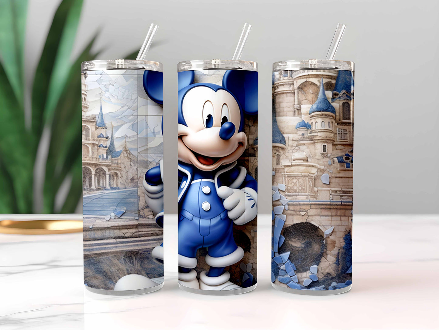 3D Tumbler Wrap, Cartoon Tumbler, 3D Tumbler Sublimation, Full Tumbler Wrap, 3D Cartoon Tumbler, 3D Mickey Tumbler, Png Instant Download - VartDigitals