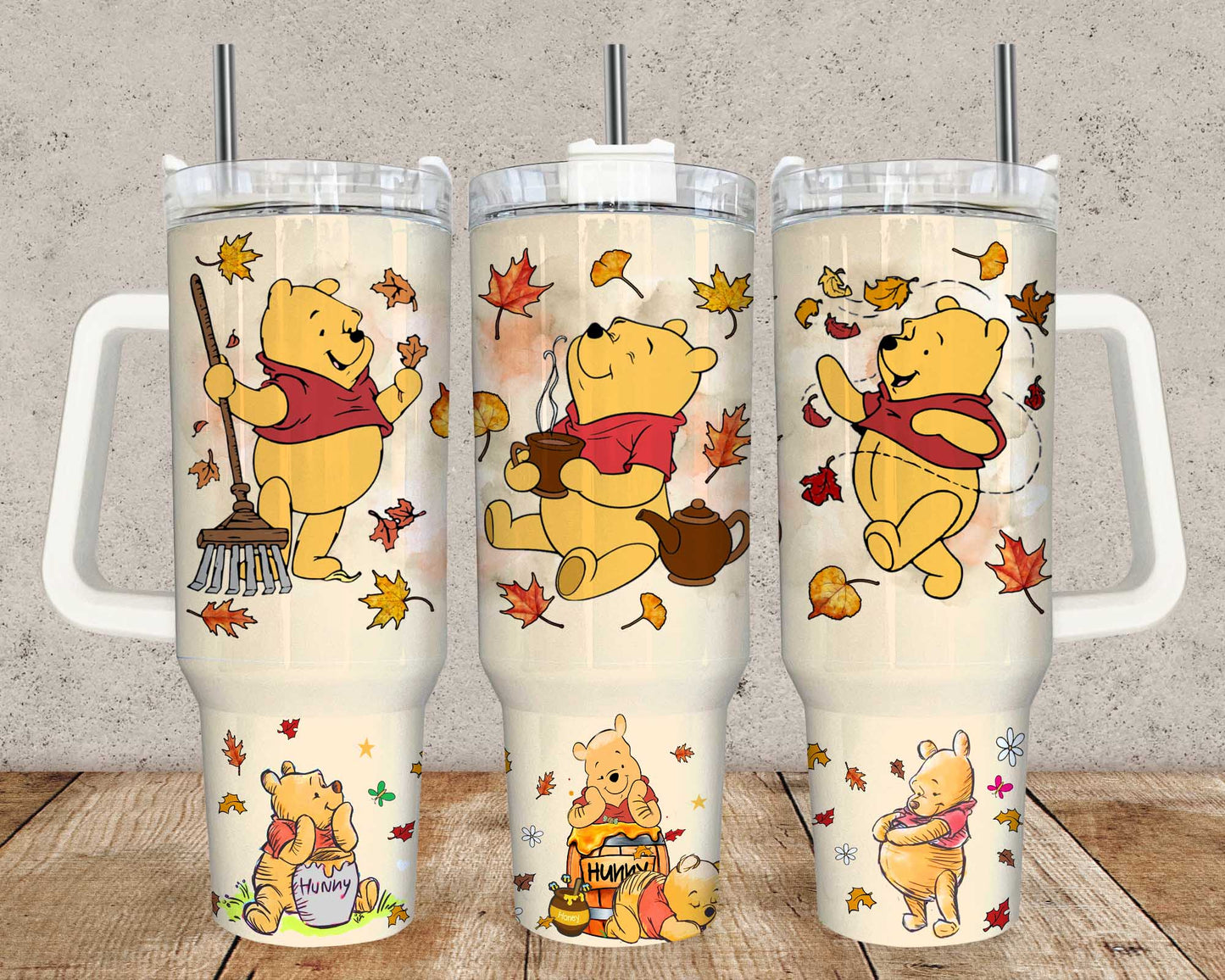 40oz Tumbler  Wrap, Fall 40oz Tumbler PNG