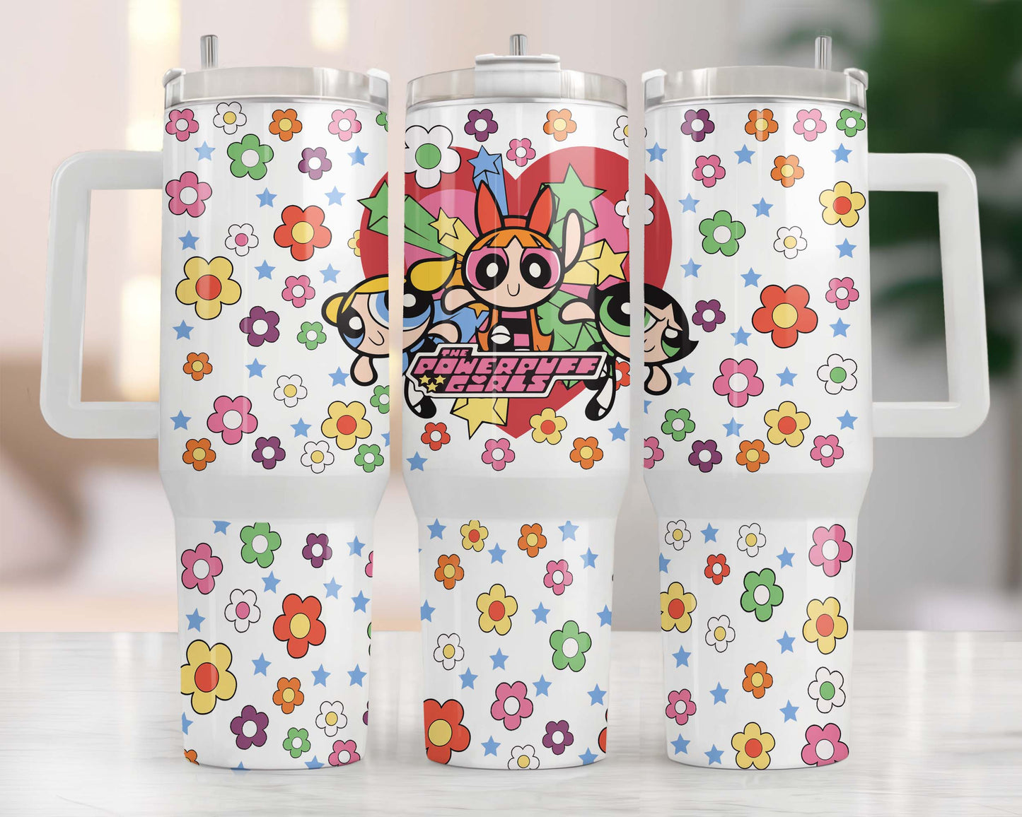 Bundle Cartoon-Figuren 40 oz Tumbler Wrap, Halloween Quencher Tumbler Sublimation, Cartoon Tumbler Png, Princess Wrap, Nightmare Scary