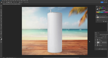 20 Oz Rotating Tumbler Mockup v2